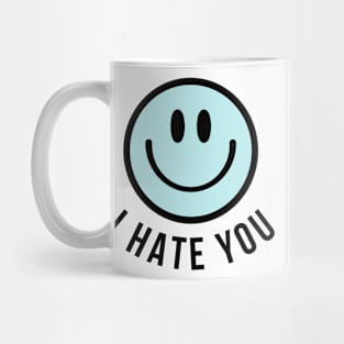 I hate you emoji Mug